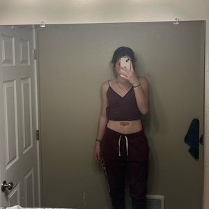 Maroon sweats